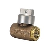 Orbit Sprinkler System 3/4-Inch Brass Underground Stop & Waste Valve 41044