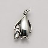 IMAGE OF Penguin Parent/Baby Pendant