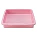 Silicone Solutions Square Cake Pan - Pink