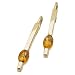 14K Yellow Gold Oval Shape Citrine Earrings