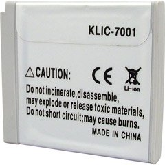 Ultralast UL-KLIC7001 Kodak KLIC-7000 Equivalent Digital Camera Battery