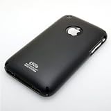 Apple iPhone 3G Soft Polycarbonate Slim fit Case -Black (Cozip Brand)