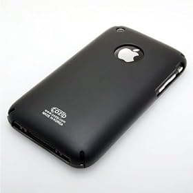 Cozip iPhone 3G and 3GS Soft Polycarbonate Slim Case - Black