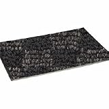 Carpet Mat, Dual-fiber, Vinyl Back, 3'x5', Light Brown