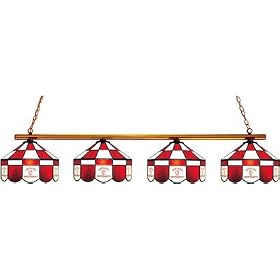 NCAA Indiana Hoosiers 4-Light Executive Game Table Lamp