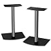 Bose FS-1 Bookshelf Speaker Floor Stands (pair) - Black and Silver