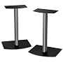 Bose FS-1 Bookshelf Speaker Floor Stands (pair) - Black and Silver