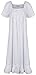 The 1 for U 100% Cotton Short Sleeve Nightgown - Evelyn
