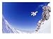 Snowboarder in Mid-Air, New Zealand Sports Photographic Poster Print by Douglas Hollenbeck, 16x12