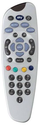 Sky Universal Remote Control - White