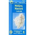 Naxos 1 : 40 000: Topografische Wanderkarte 10.28. Griechische Inseln - �g�is - Kykladen 1 : 25 000