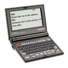 Franklin Speaking 14 Language Translator with Merriam-Webster Dictionary EST-5014 On Sale