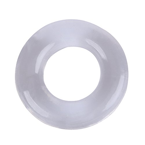 Vktech® Men Time Delay Penis Cock Ring Delay Ejaculation Adult Sex Toys (White)