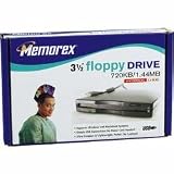 Memorex 1.44MB USB Floppy Drive (Black)