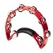 Rhythm Tech Tambourine (Red with Nickel Jingles)