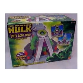 The Incredible Hulk: Break-Out Steel Body Trap Action Playset with 5: Action Figure