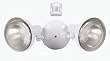 Heath Zenith RH-6028-WH-A Outdoor Floodlight Kit with Twin Security Light and Wireless Motion Sensor, White