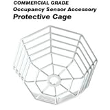 Image : Leviton ODCCG Ceiling Mount Occupancy Sensor Protective Cage - White (Pkg of 10)