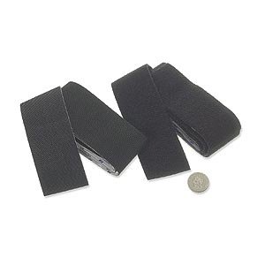 Velcro(R) Industrial Strength Tape, 2in. x 4ft., Black