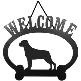 Welcome Sign Rottweiler