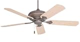 Emerson Ceiling Fans CF770OB Monterey Ceiling Fan in Olde Brick with Bleached Oak Blades - Energy S