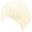 Winter Soft Warm Ribbed Ski Beanie Skull Knit Hat Ivory