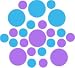 Set of 30 - Lavender / Ice Blue Circles Polka Dots Vinyl Wall Graphic Decals Stickers
