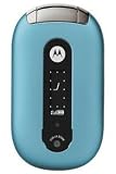 MOTOROLA PEBEL U6 Teal w/H500 Bluetooth Celluar Phone (Unlocked)