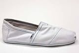 Womens Toms White Canvas Summer Espadrilles