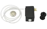 Brushed Nickel Garbage Disposer Air Switch Trim Unit