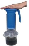 Caféjo My French-Press with K-Cup, Pod & Ground Coffee Adaptors Plus Coffee, Hot Chocolate & Cappuccino Samples, 1.1-Pound