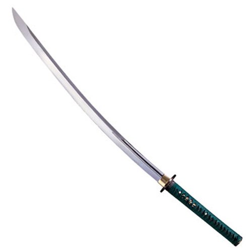 Cold Steel Dragonfly Katana Ray Skin Handle with Wood Scabbard