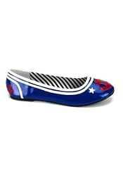 Women's Junior'S Sailor Print Flats