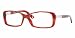Versace Eyeglasses 3140 Ruled Red Optical Frames