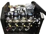Air Controllers Plug and Play SR. 12.5'' X 13.5'' X 9'' 1/2'' 300psi AIR-ENGINE, DC7500, no tank, Circuit Breaker Kit,Gauges 110-135psi Pressure Switch.
