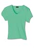 Hanes Ladies Fitted-Fit V-Neck T-Shirt (SL22) Tee