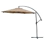 Coolaroo 10 Foot Round Cantilever Freestanding Patio Umbrella, Mocha