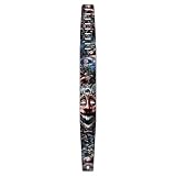 Perri's Leathers Tatoo Johnny Leather W/ Hi-Rez Vinyl Imaging Smiling Faces Guitar Strap