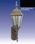 FTS Free Shipping - WALL CAST Aluminum w/ Clear Beveled Glass Light - 101-350-10