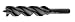 WoodOwl 03719 Tri-Cut 1-1/2-Inch by 7-1/2-Inch Nail Chipper Auger Bit