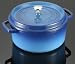 ジョエル・ロブションセレクション staub ラウンドシチューパン 24cm ブルー 12168027