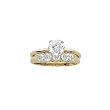 Cubic Zirconia Wedding Ring Set