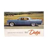 1957 DODGE Swept Wing Sales Brochure Literature Book by Dodge