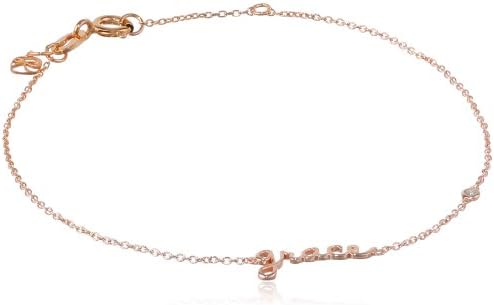 Shy by Sydney Evan Diamond Bezel Rose Grace Bracelet