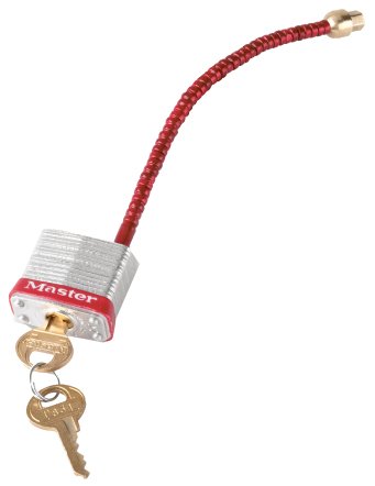 LOCKOUT-CIRCUIT BREAKER SWITCH PADLOCK