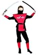 CHILD Red Ninja Dragon Costume (Weapons not included)