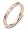 18 Karat Rose Gold Stackable Diamond Band Ring - 4