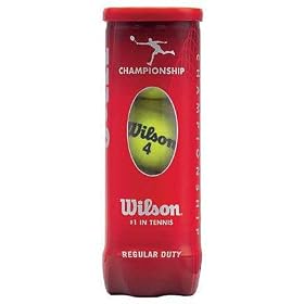 Clay Court Tennis Balls Wilson Yellow Championship Regular Duty Tennis Balls
