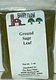 Sage Leaf, Ground, 1 oz.