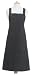 Kitchen & Housewares : Domestique Cotton Twill Service Apron, Black